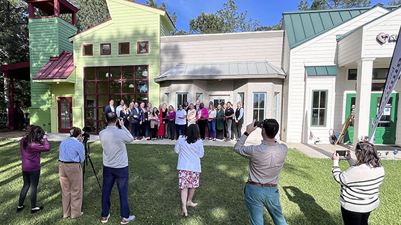 STHS cuts ribbon on Parenting Center’s new forever home on Koop Drive